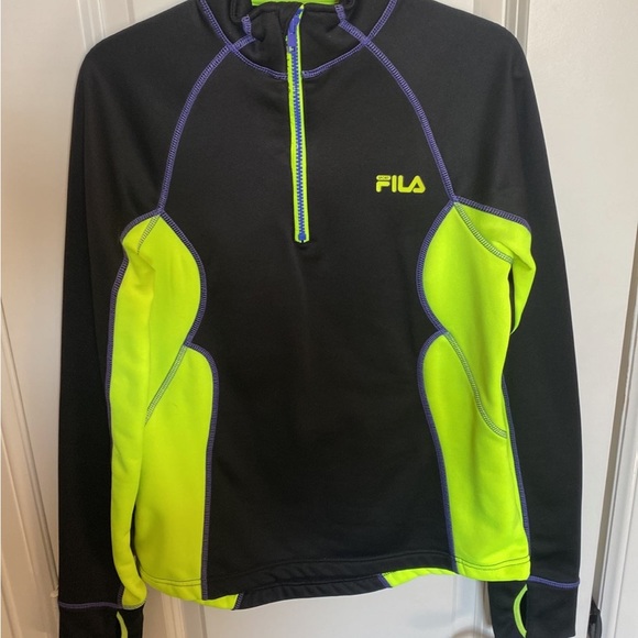FILA Sport Women’s Performance Running Quarter Zip Pullover Jacket Size: XS - Picture 8 of 9